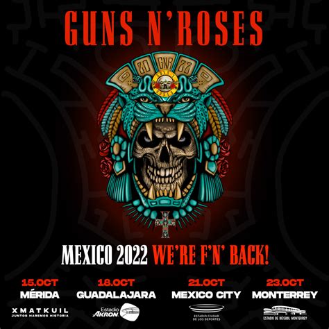 guns n roses mexico 2022